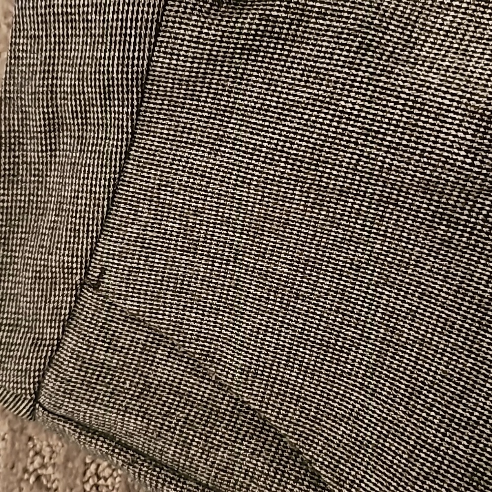 Black and grey tweed pants
